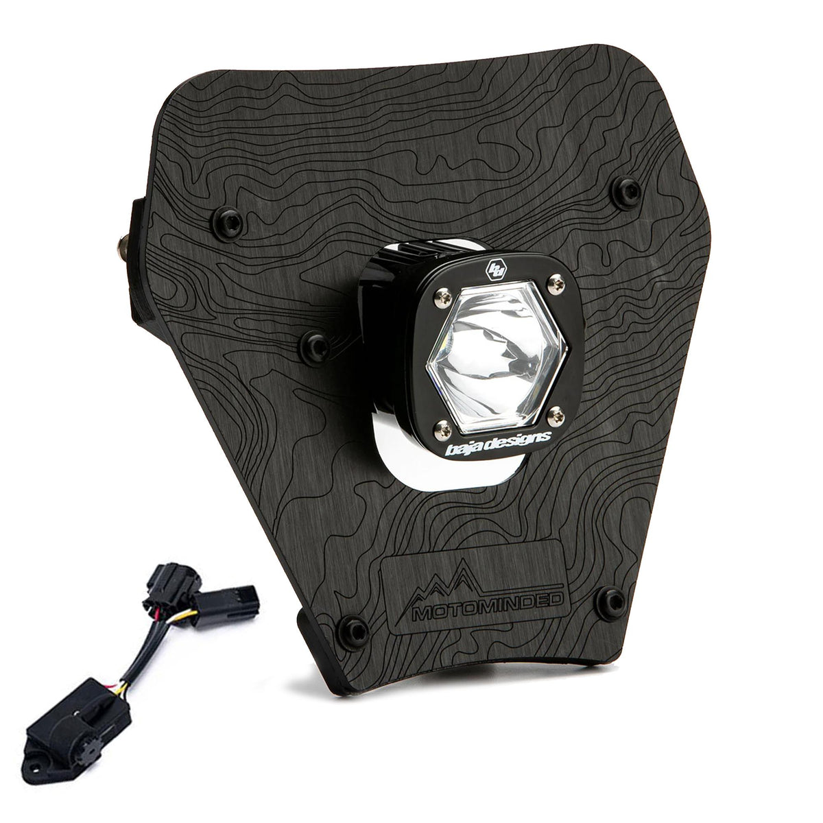 KTM S1 Evo (D/C) LED Headlight Kit w/ Dimmer 2024-Up KTM EXC-F, XCF-W, XC-W Baja Designs