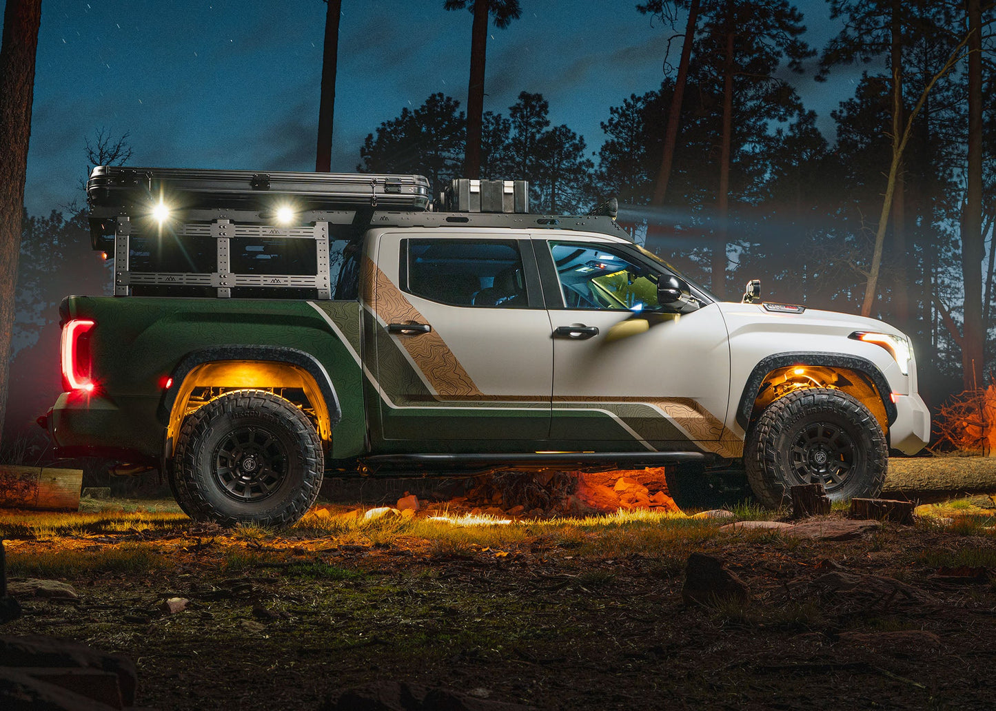 Toyota Tundra Bed Rack - DRIFTR Topper Add-on