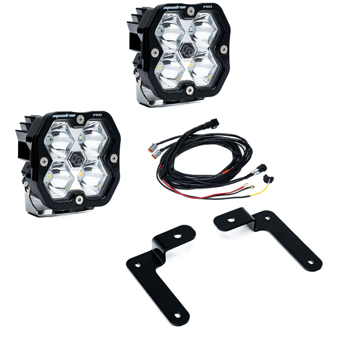 Squadron 2.0 Pro A-Pillar Light Kit Jeep 2018-26 Wrangler JL 2020-26 Gladiator JT Toggle Baja Designs