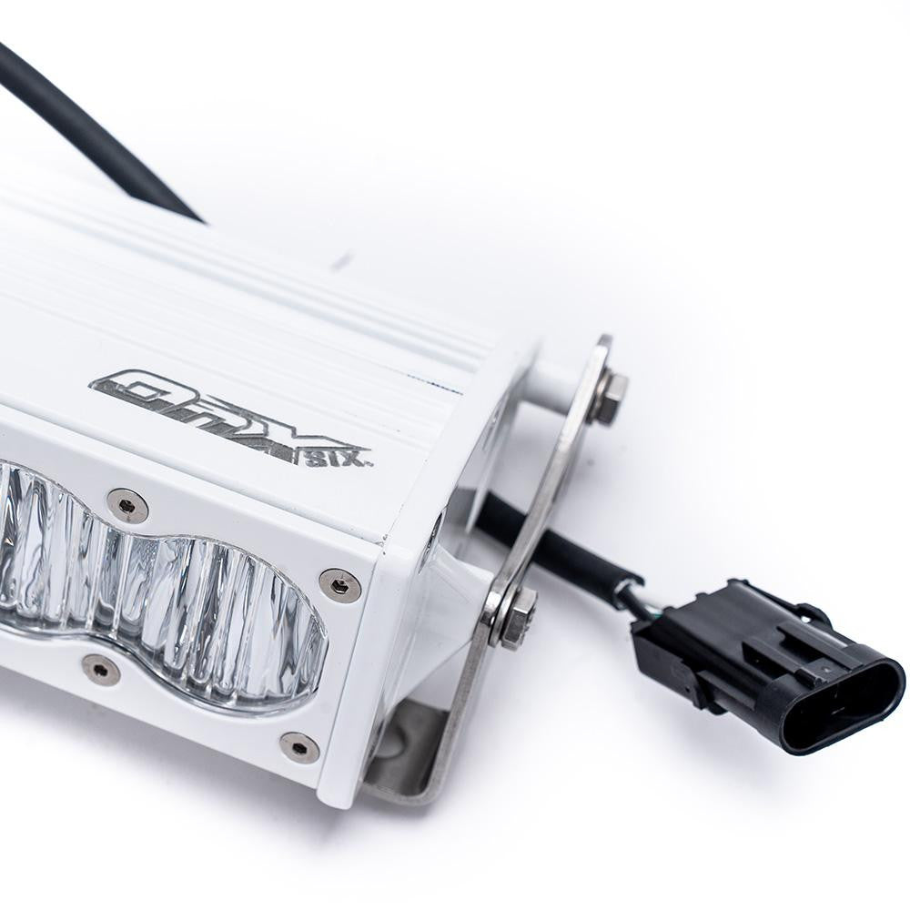 OnX6+ White Straight LED Light Bar (20 Inch; Driving/Combo; Clear) Baja Designs