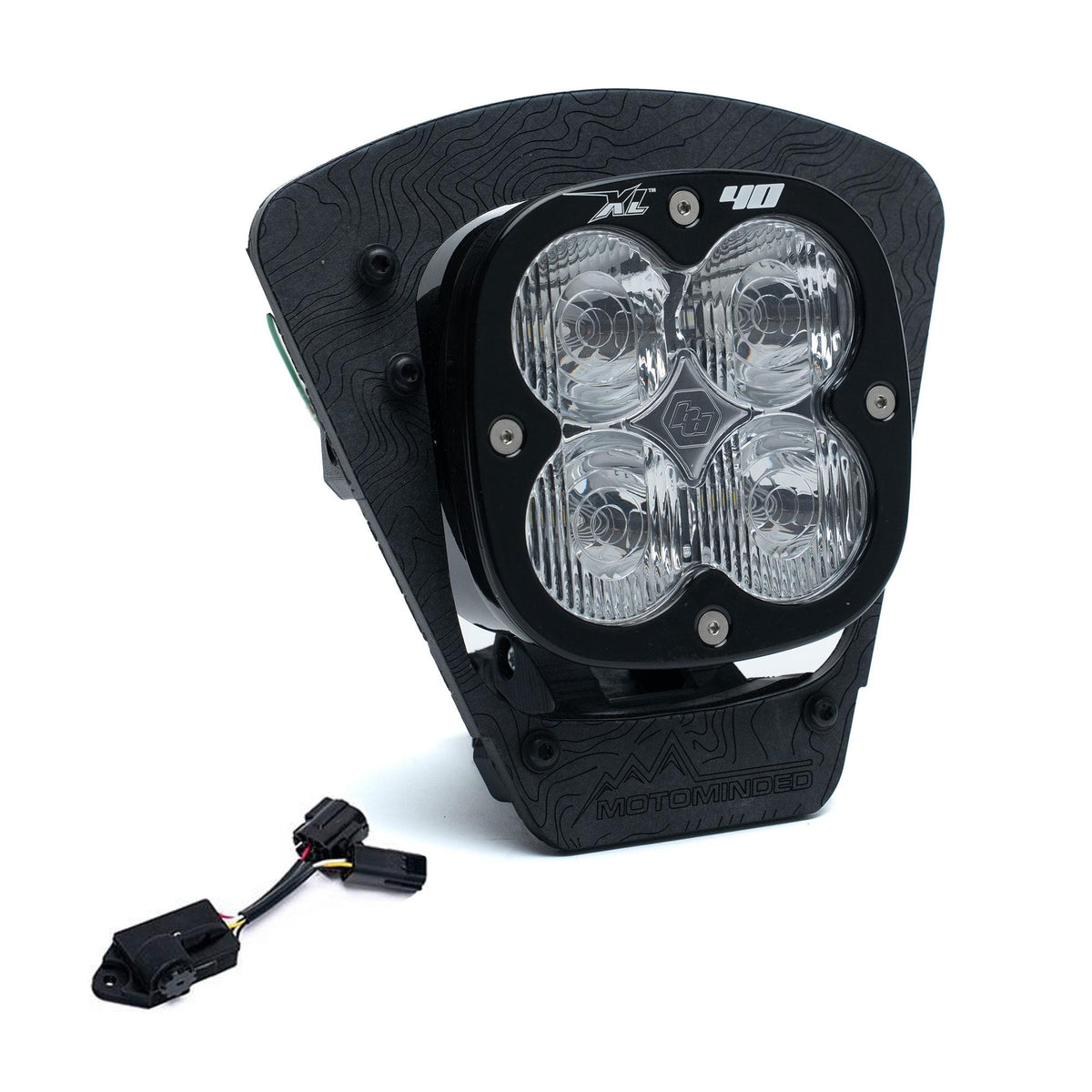 2024-On GasGas XL40 LED Headlight Kit w Dimmer Baja Desigins