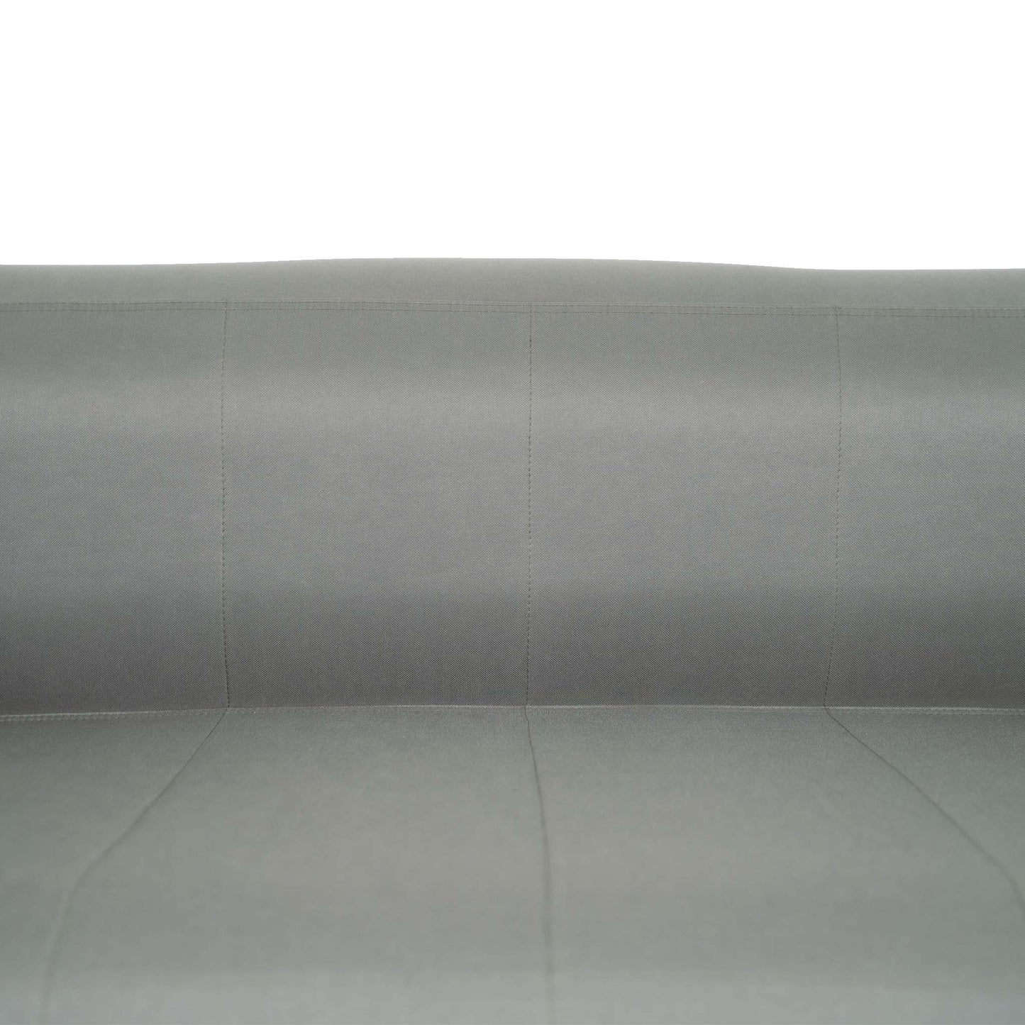 Compact Outdoor Loveseat Sofa Rugged Canvas Upholstery Portable Cozy Seating