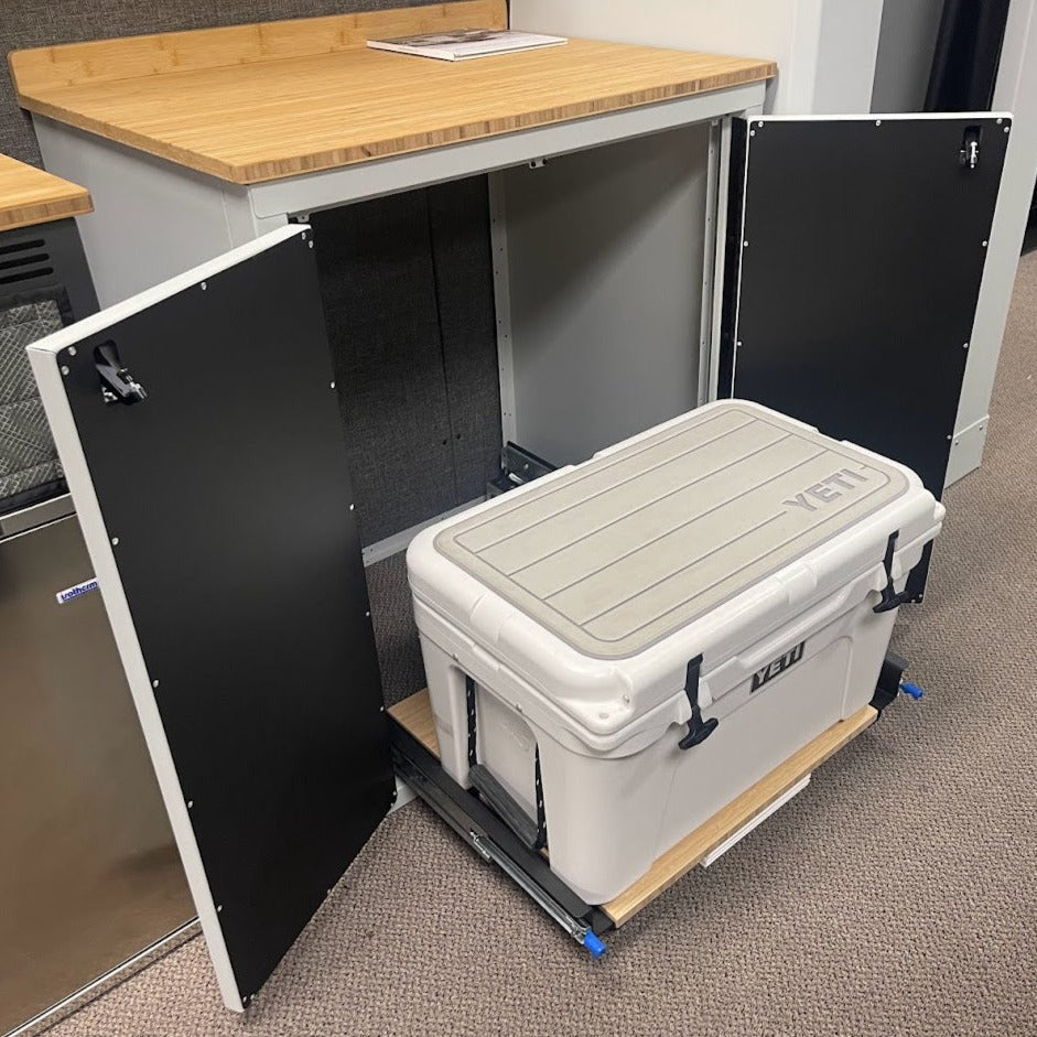 20" Slide Tray Riser For Galley Cabinets