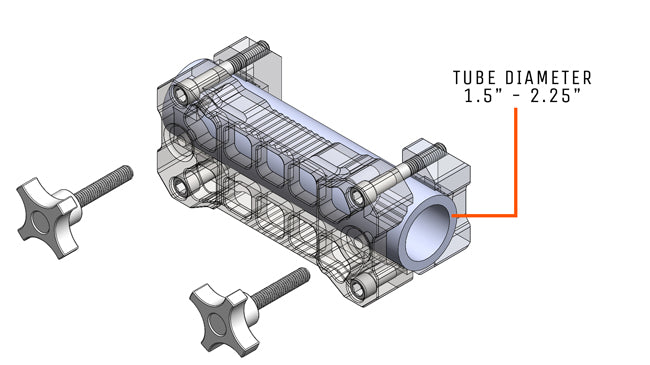 A6™ Mega Mount Device w/ Clamps (MMD)