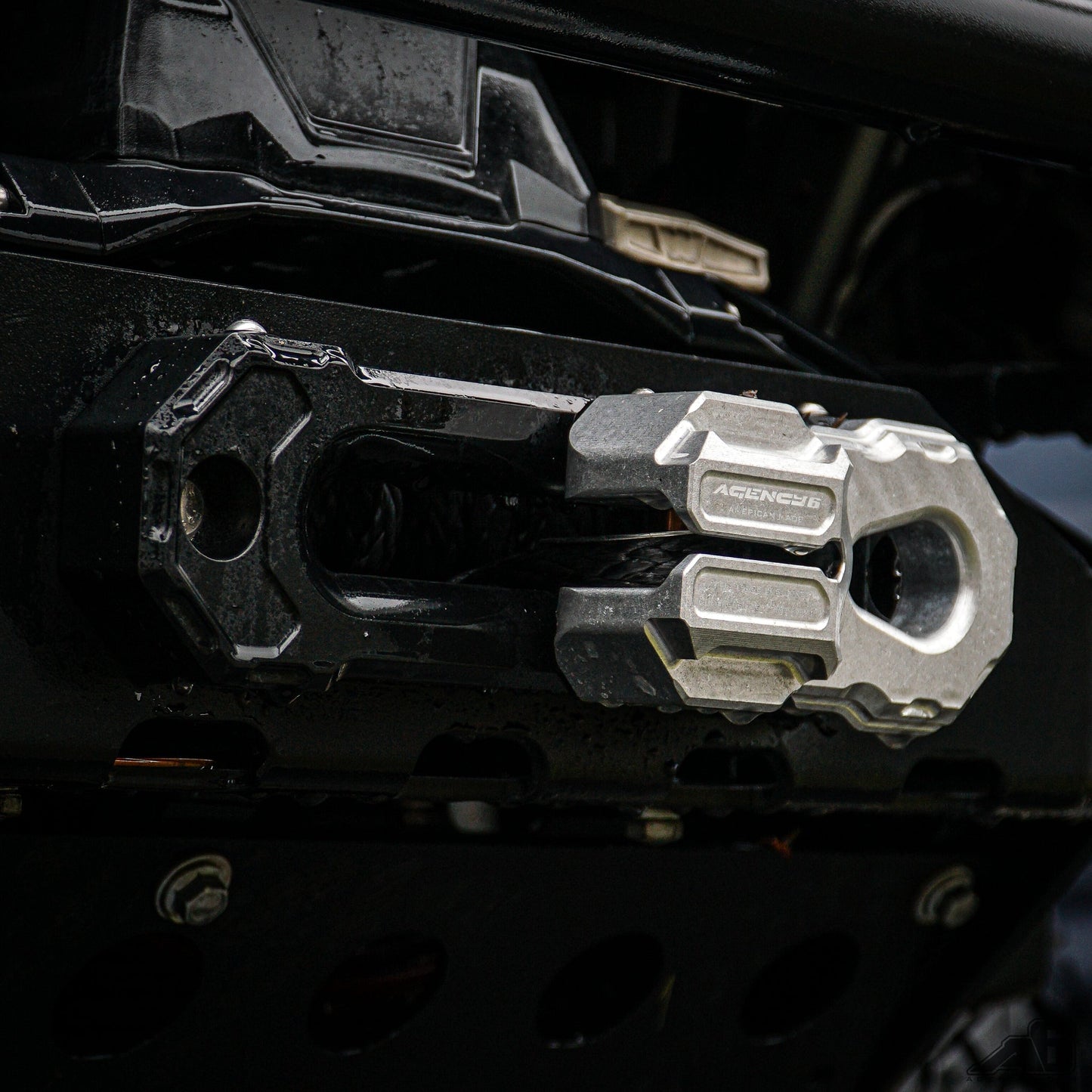 Billet Winch Shackle - RAW