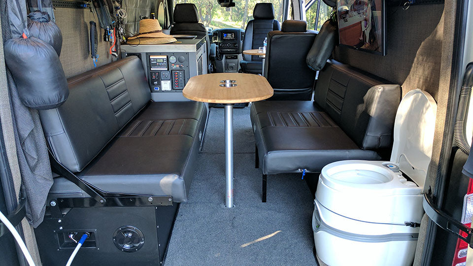 Sofa Storage Box, 34", Shallow