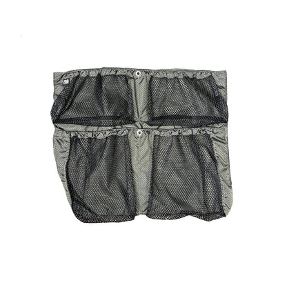 2007-2018 Sprinter Van Fabric Rear Lower Door Stuff Bag, Multi Compartment