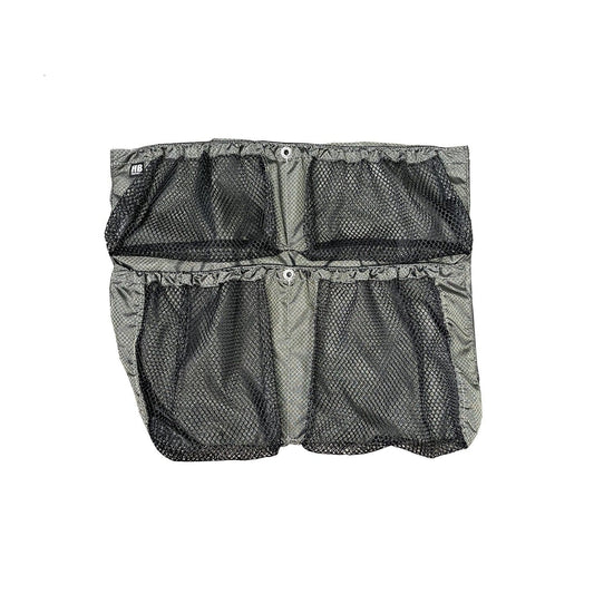 2007-2018 Sprinter Van Fabric Rear Lower Door Stuff Bag, Multi Compartment