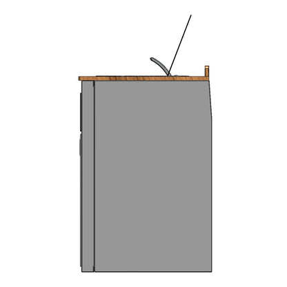24in Galley - Isotherm 85 Fridge Base Cabinet