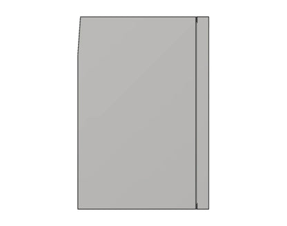 24in Galley - Norcold Fridge Base Cabinet