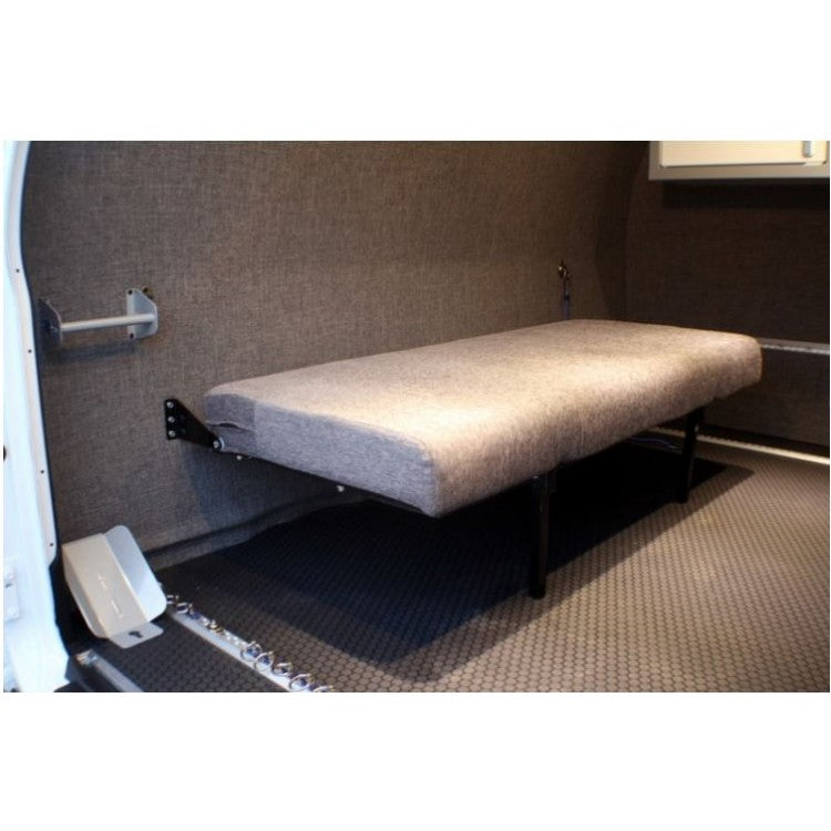 76" Folding Bench Seat - Charcoal Cloth