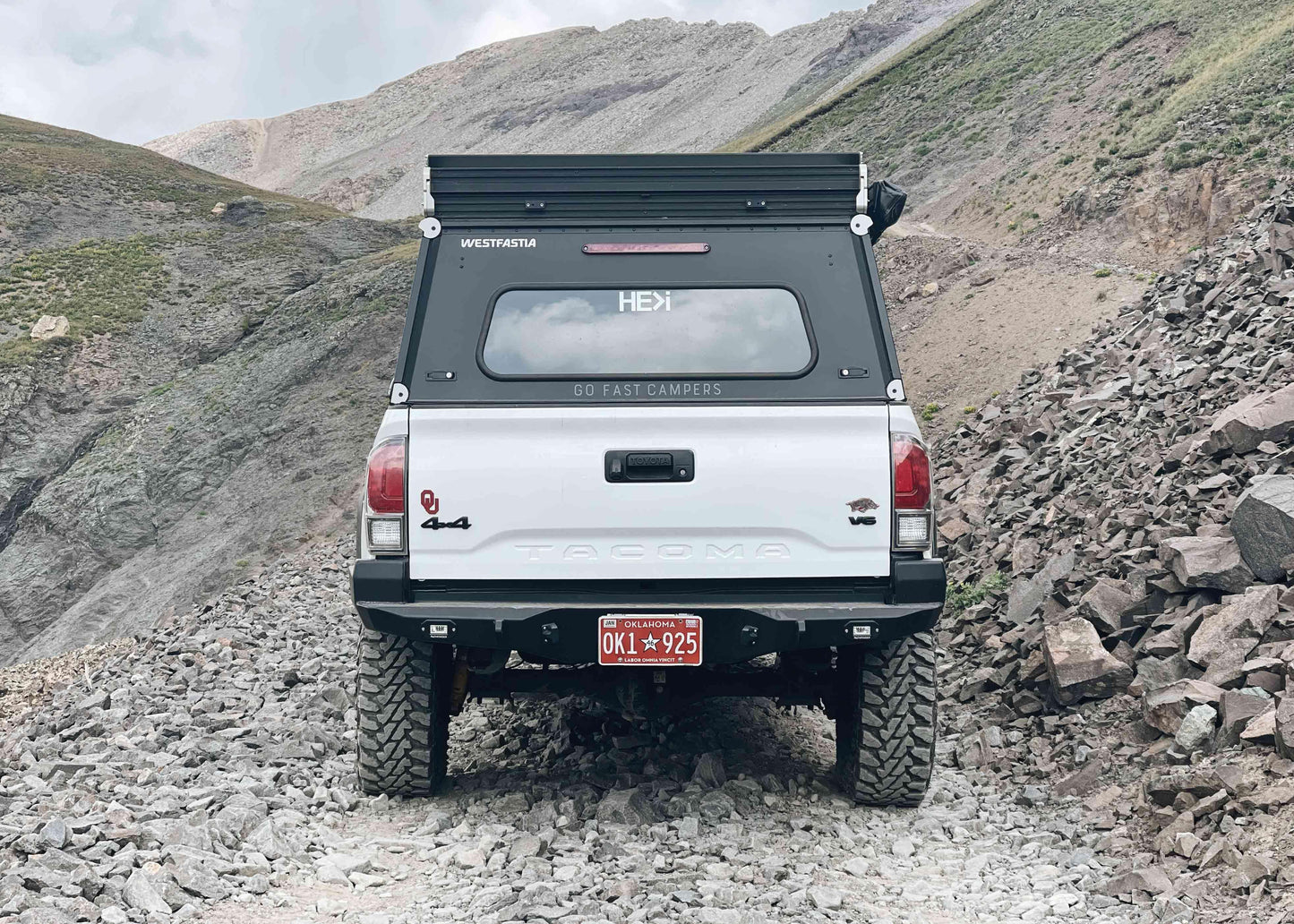 Hi-Lite Overland Toyota Tacoma Rear Bumper 3rd Gen (2016-2023)