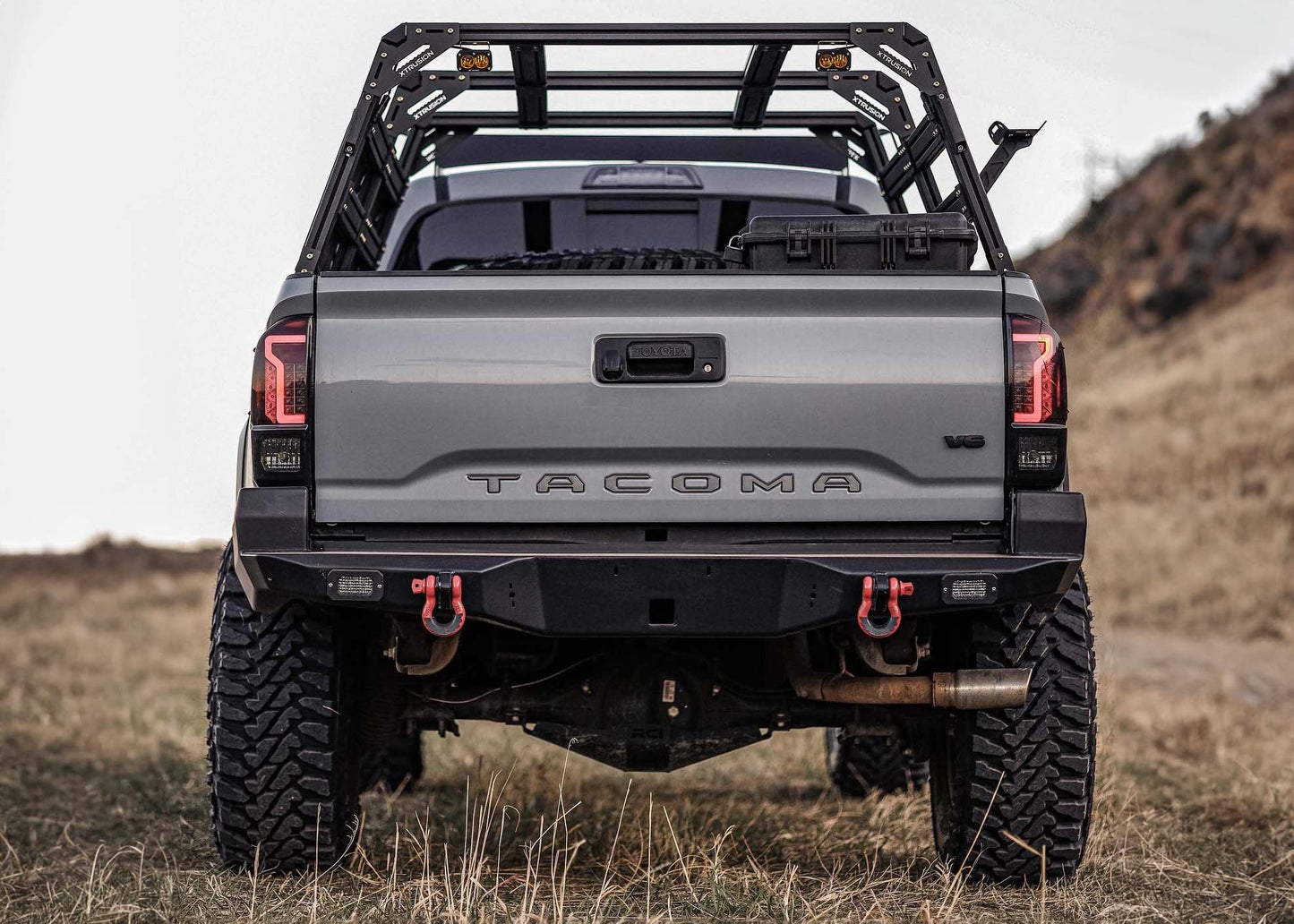Hi-Lite Overland Toyota Tacoma Rear Bumper 3rd Gen (2016-2023)