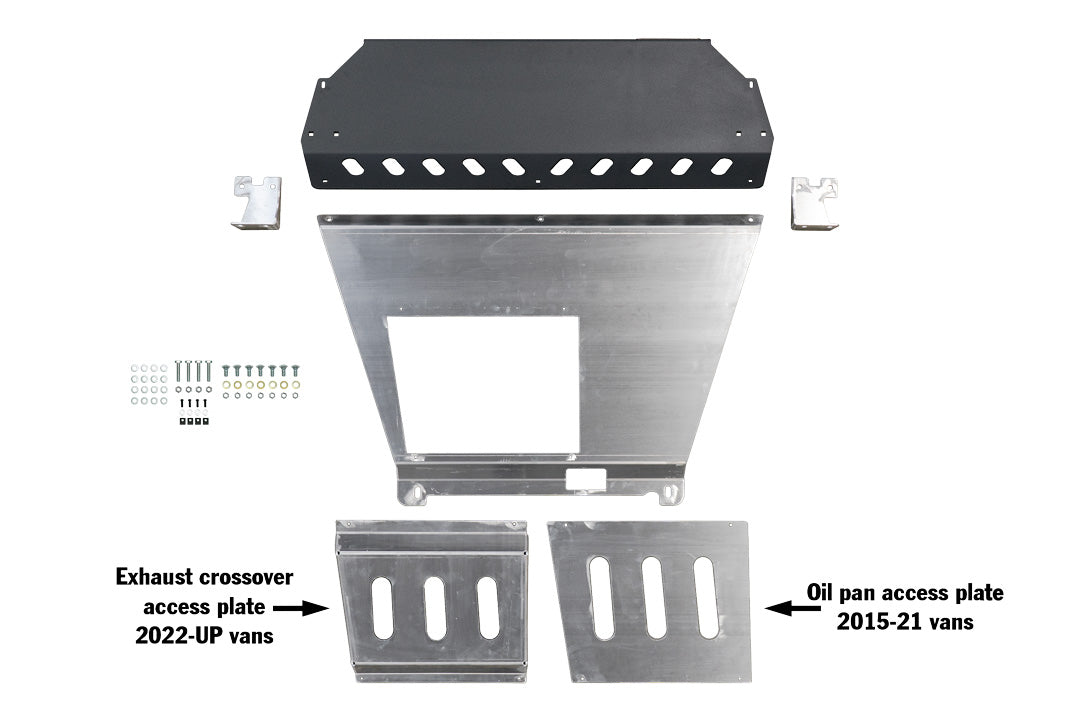 FRONT SKID PLATE - 2015-PRESENT RAM PROMASTER by VAN COMPASS.