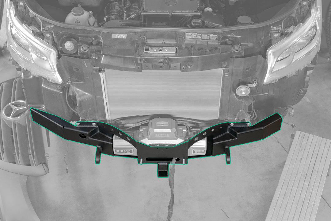 Van Compass Sprinter Winch Mount
