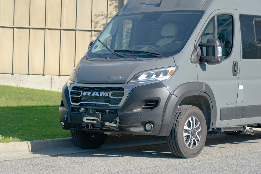 HIDDEN WINCH MOUNT - 2015-PRESENT RAM PROMASTER by VAN COMPASS.