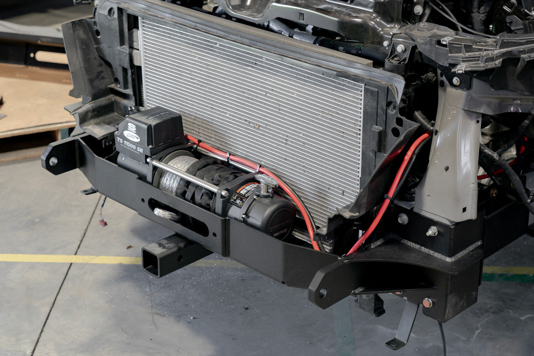 HIDDEN WINCH MOUNT - 2015-PRESENT RAM PROMASTER by VAN COMPASS.