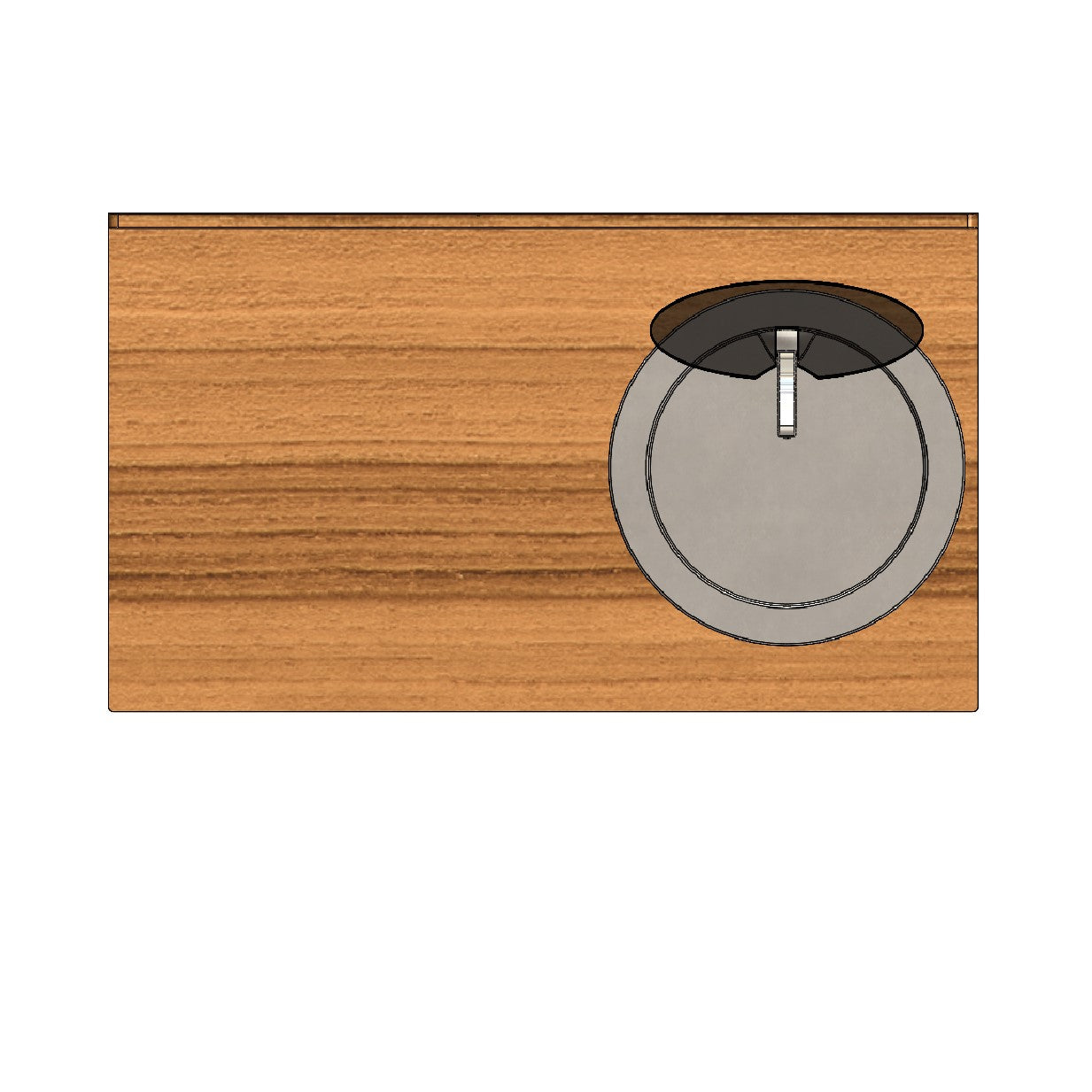 42in Galley - Isotherm 85 Fridge Base Cabinet