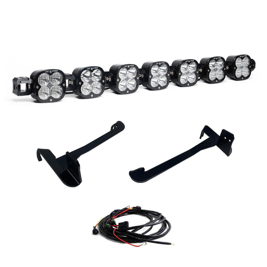XL Pro Linkable Sport Bumper Light Kit 19-24 2500/3500/4500/5500 (Multi-Pattern Clear Toggle Wiring) Baja Designs