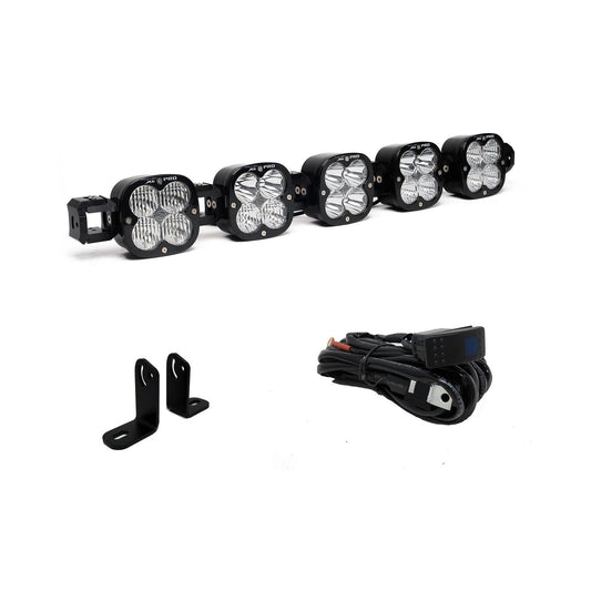 XL Pro Linkable Sport Roof Mount Kit 18-21 RZR Turbo S (Multi-Pattern, Clear) Baja Designs
