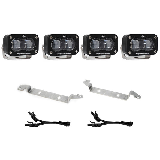 S2 SAE OEM Fog Light Replacement Kit 2025-On Toyota 4Runner Non-TRD Pro Clear Baja Designs