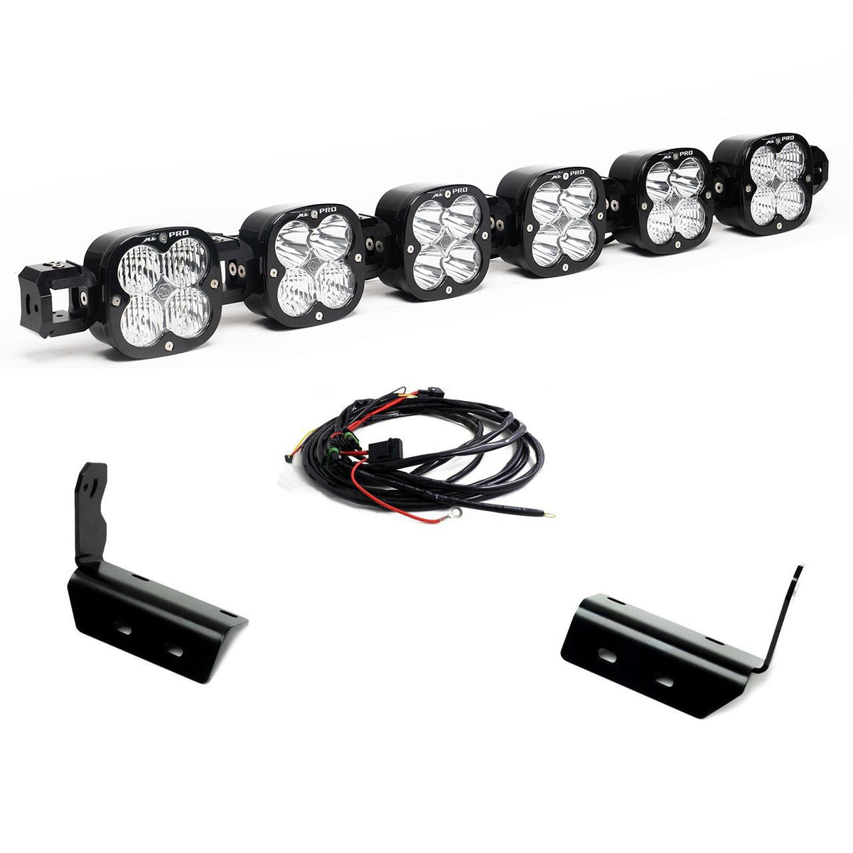 Ford 6XL Pro Linkable Bumper Light Kit 2024-2026 Ford F-150 Raptor R/37 Baja Designs