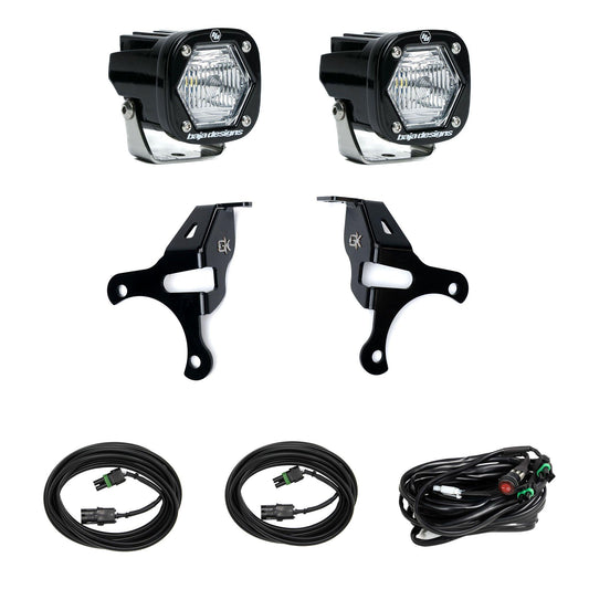 S1 Knuckle Pods Light Kit 2018-2026 Jeep JL Wrangler/JT Gladiator (Trail Clear) Baja Designs