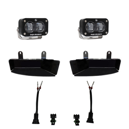 RAM S2 SAE Fog Pocket Light Kit RAM 19-Present 2500/3500 Baja Designs