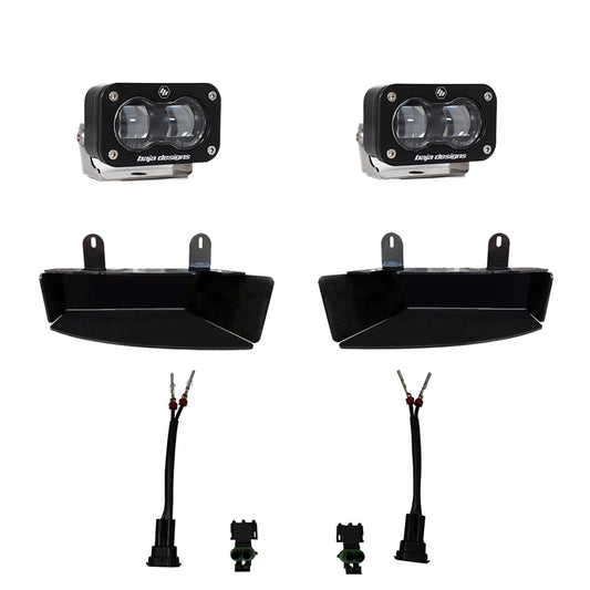 RAM S2 SAE Fog Pocket Light Kit RAM 19-Present 2500/3500 Baja Designs