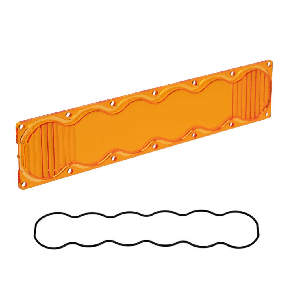 OnX6 Light Bar Lens Kit (10 Inch; Driving/Combo; Factory Amber) Baja Designs