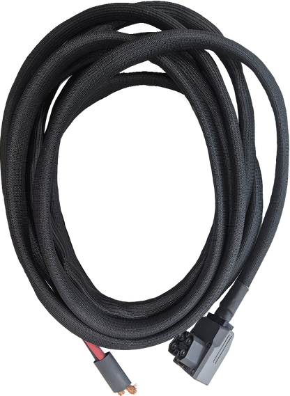 48-Volt Air Conditioner Cable for EcoFlow Power Kits (4-Post to Bare Wire, 20 Foot)