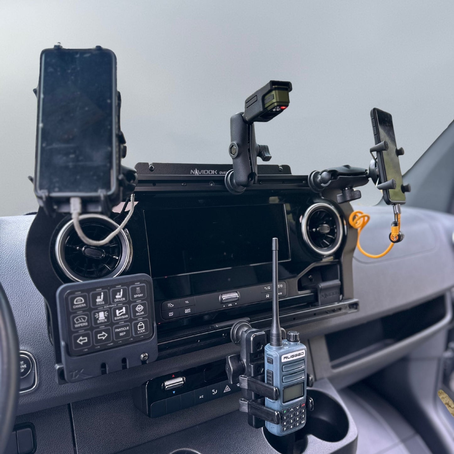 No Drill - Dash Mount for Mercedes Sprinter – NAVIDOK Overlander X