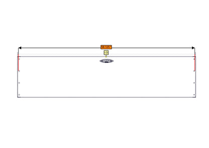 Sofa Storage Box, 58", Deep