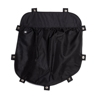 2019+ Sprinter Van Fabric, Rear Door Window Stuff Bag