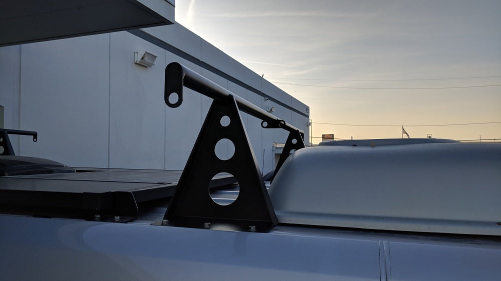 07+, Roof Bar 64" Wide - 12" Lift - High Roof - AC/Vent Cover Restrictions