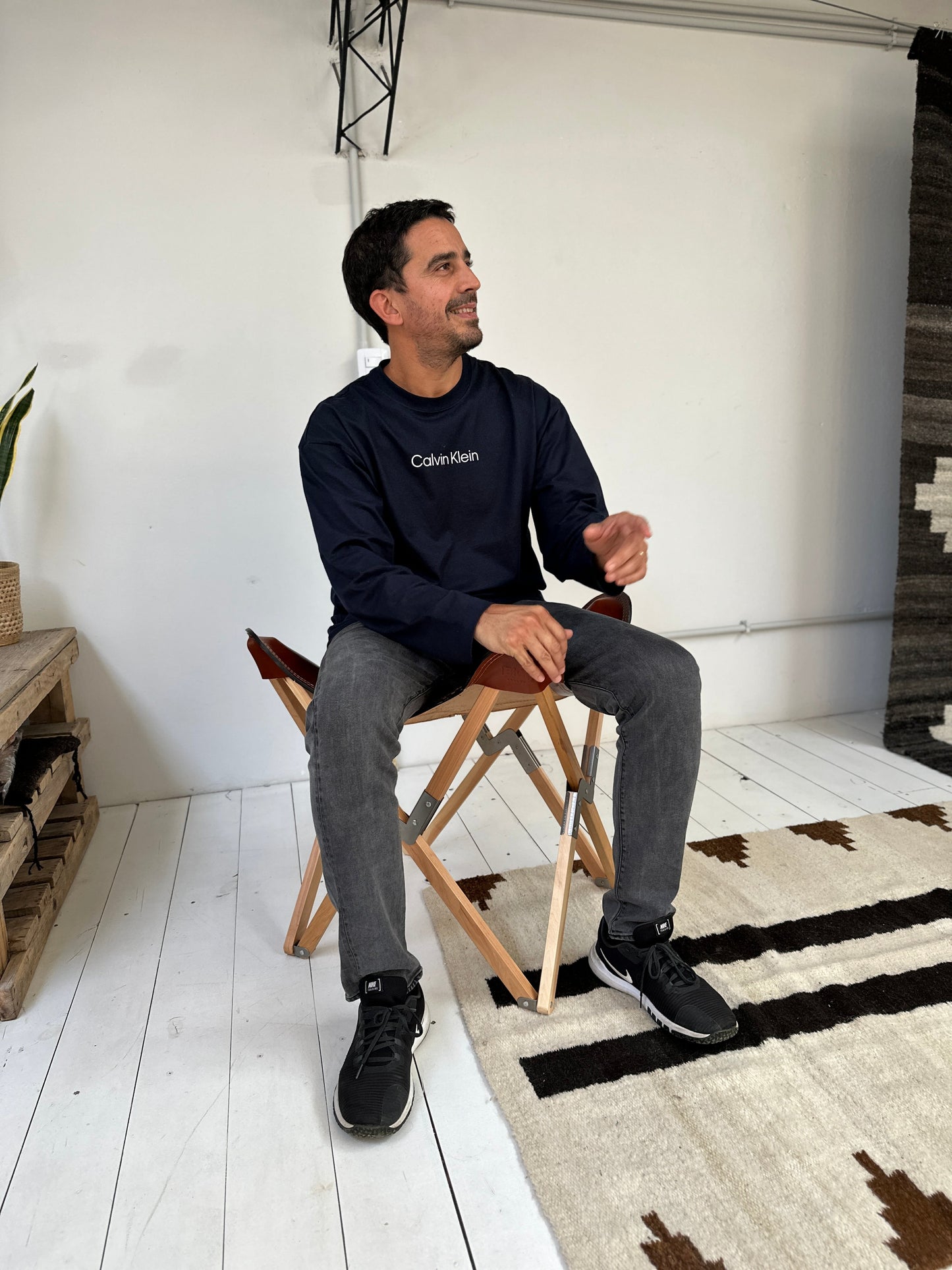 Palermo Tripolina Leather Chair