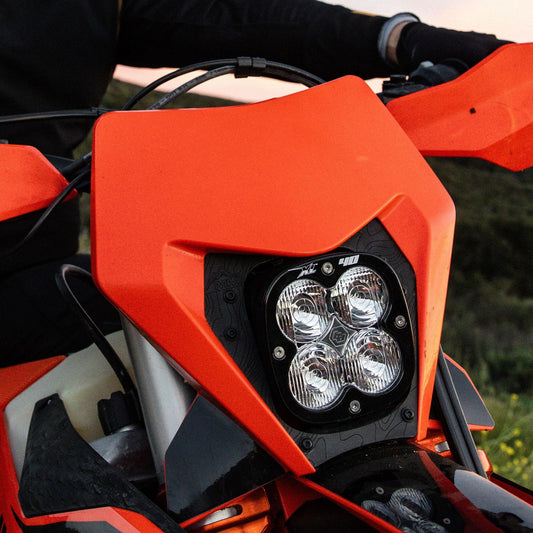 KTM XL40 LED Headlight Kit (24-on) w/ Hi-Low Harness Baja Desigins