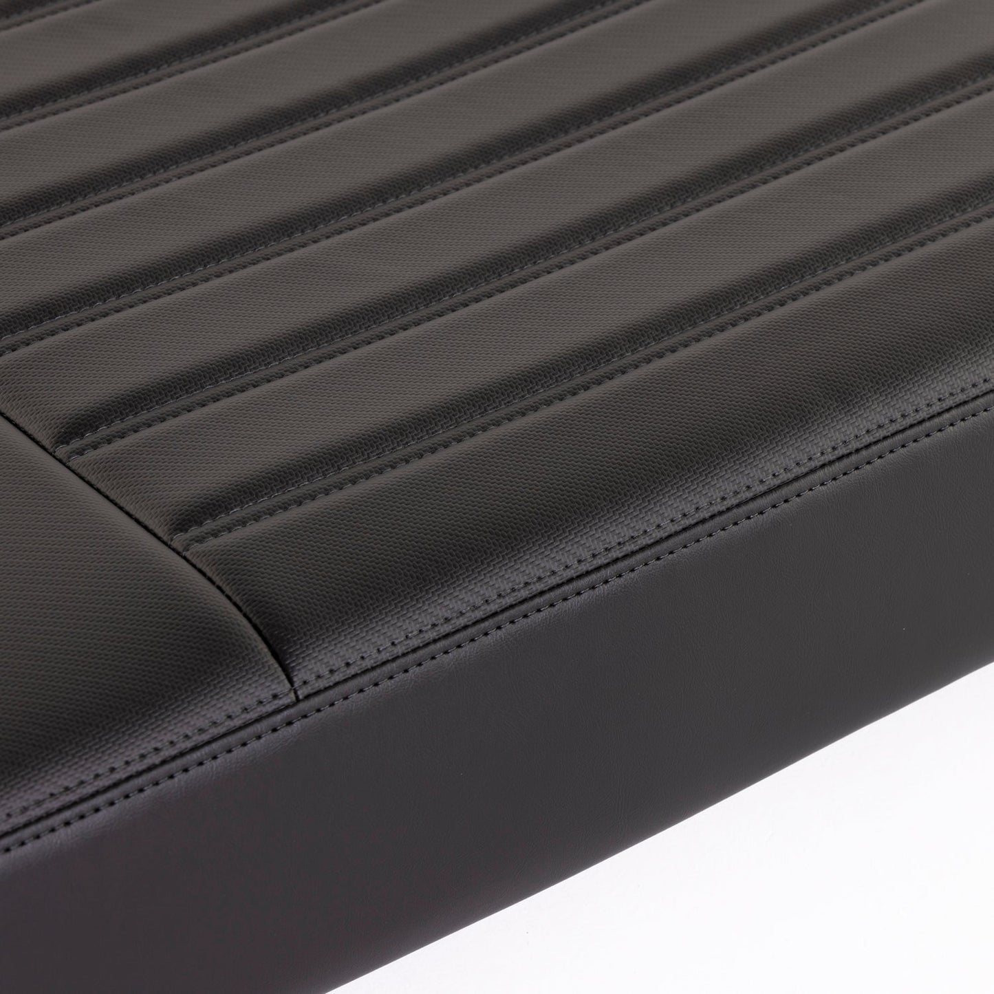 76" Folding Bench Seat - Carbon Fiber Vinyl