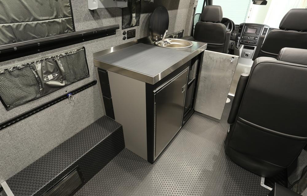 24in Galley - Isotherm 130 Fridge Base Cabinet