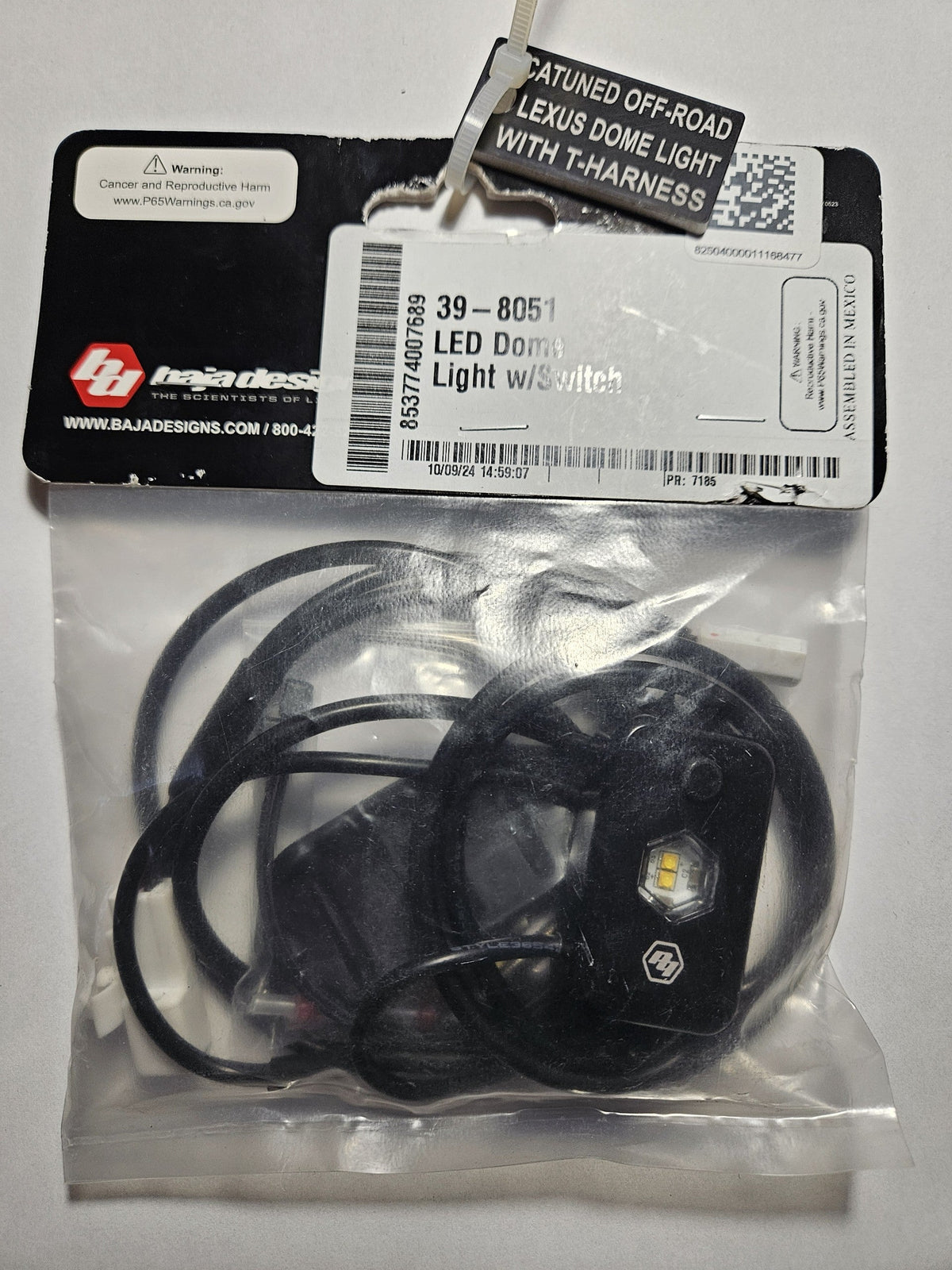 Lexus GX550 Dome Light for Upper shelf.
