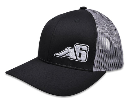 Trucker Snap-Back Hat with A6™ Embroidered Logo