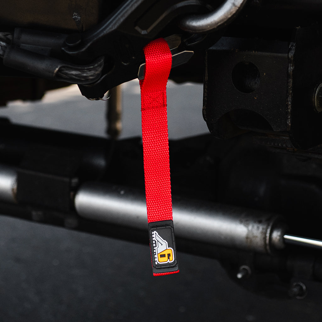 A6™ WINCH HOOK Pull Strap - 1 inch wide