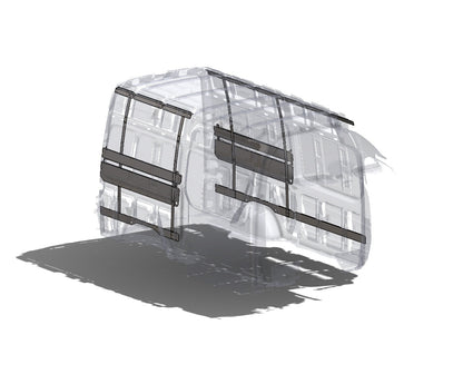 07+ Sprinter Van - Vertical Wall Brace Kit