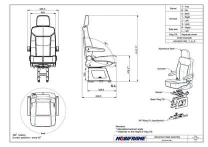 MobiFrame Adventure Seat