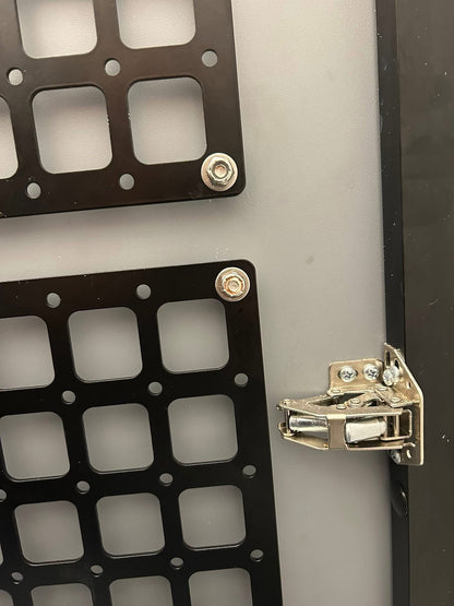 The Original Revel Shower Door MOLLE Panel by FreedomVanGo