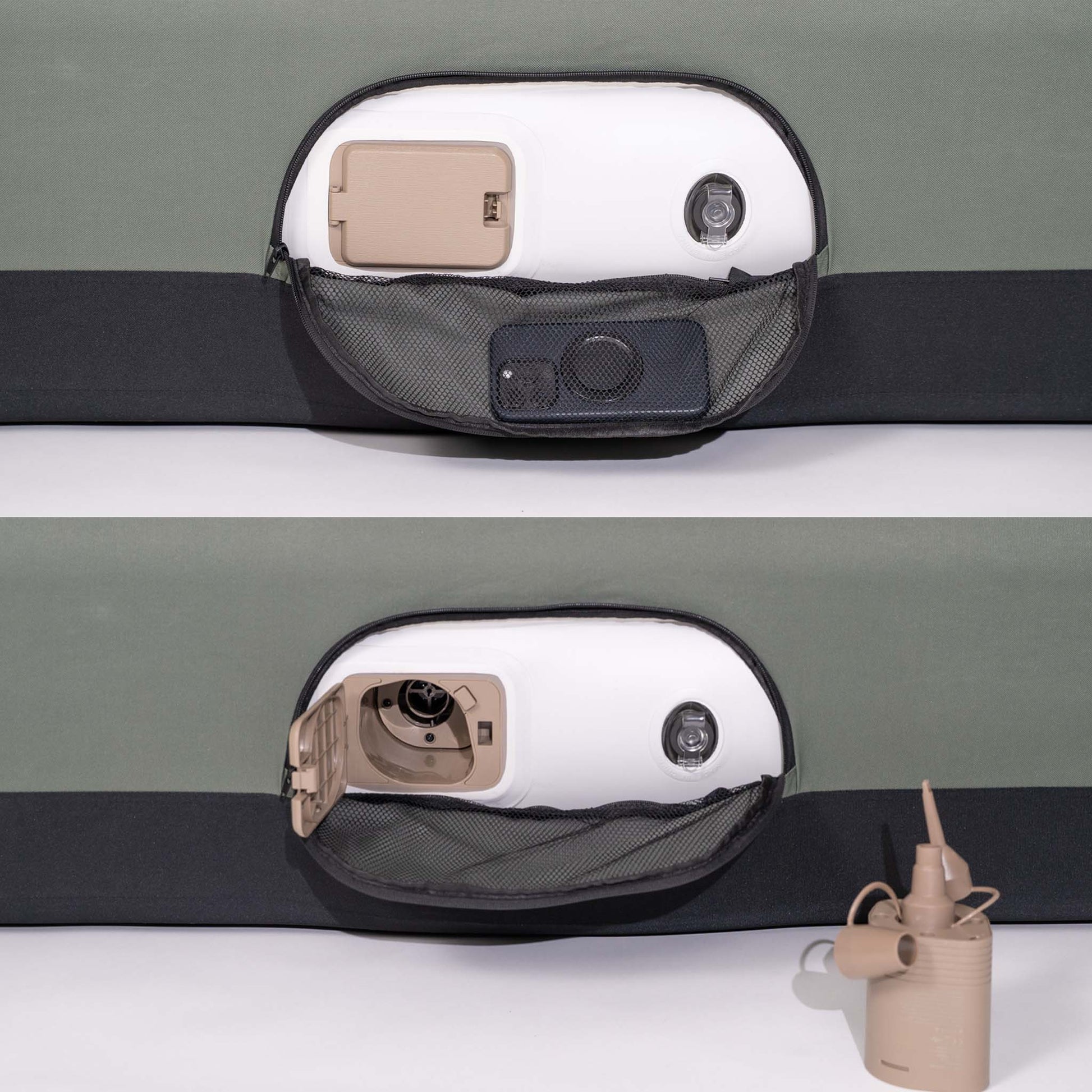 Compact Outdoor Loveseat Sofa Rugged Canvas Upholstery Portable Cozy Seating