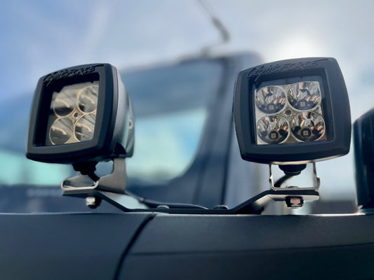 Ford Bronco Cowl Light Bracket Set.