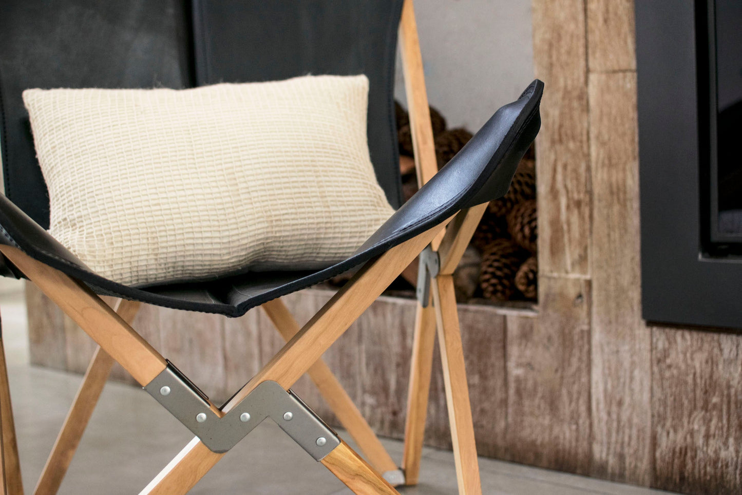 Polo Tanguero Leather Tripolina Chair