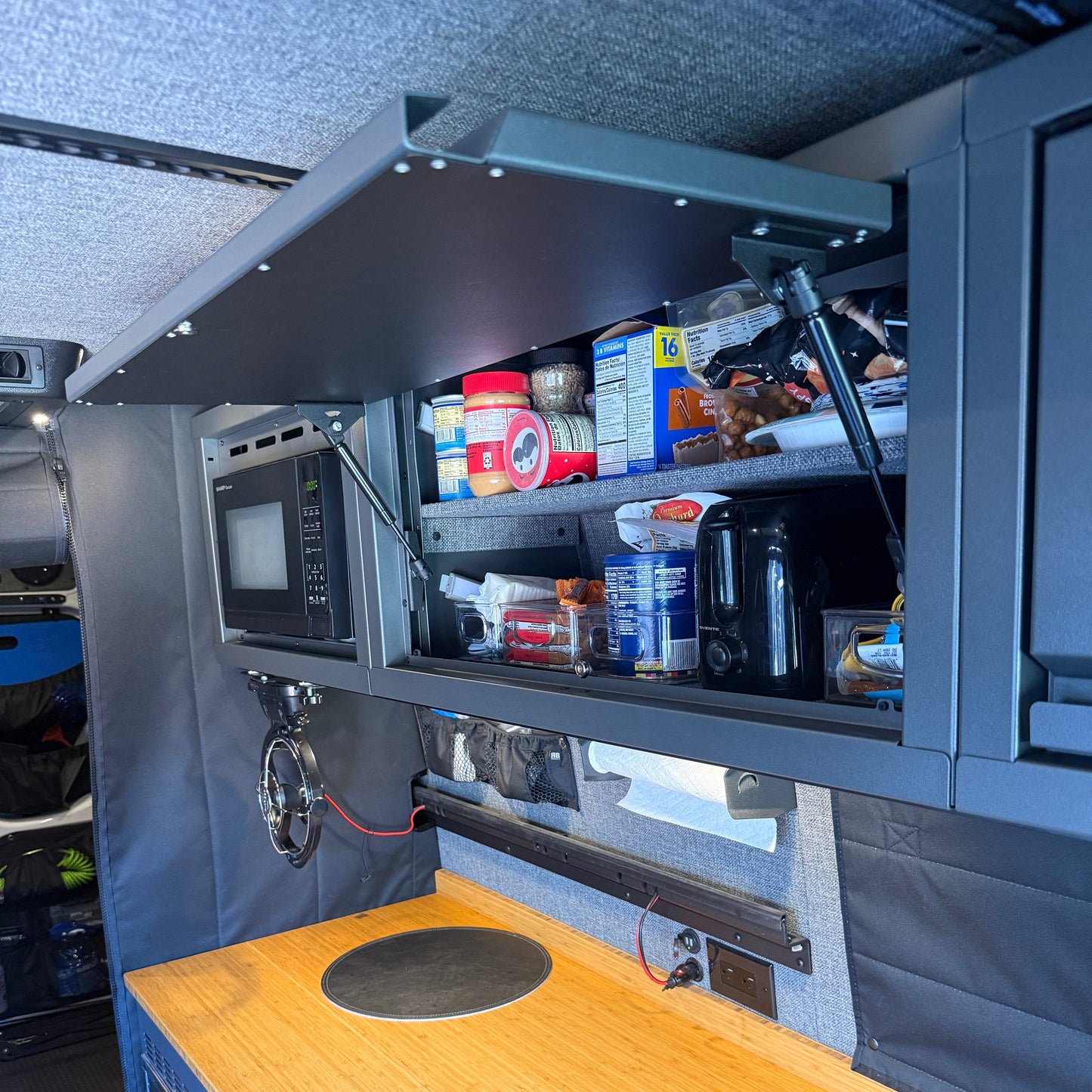Sprinter Van Overhead Cabinet, 16"H x 14"D x 32"W