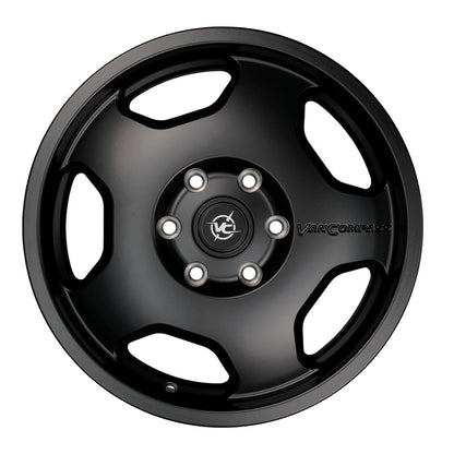 17x8 Satin Black CHUNK Wheel